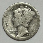 1919 S Mercury Dime 10¢ (90% Silver)