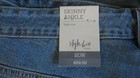 STYLE & CO PLUS SIZE WOMENS JEANS 20W SKINNY ANKLE HIGH RISE NWT — photo 2