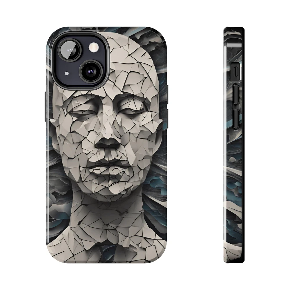 Abstract Art Surreal Man Phone Case Durable for iPhone Samsung