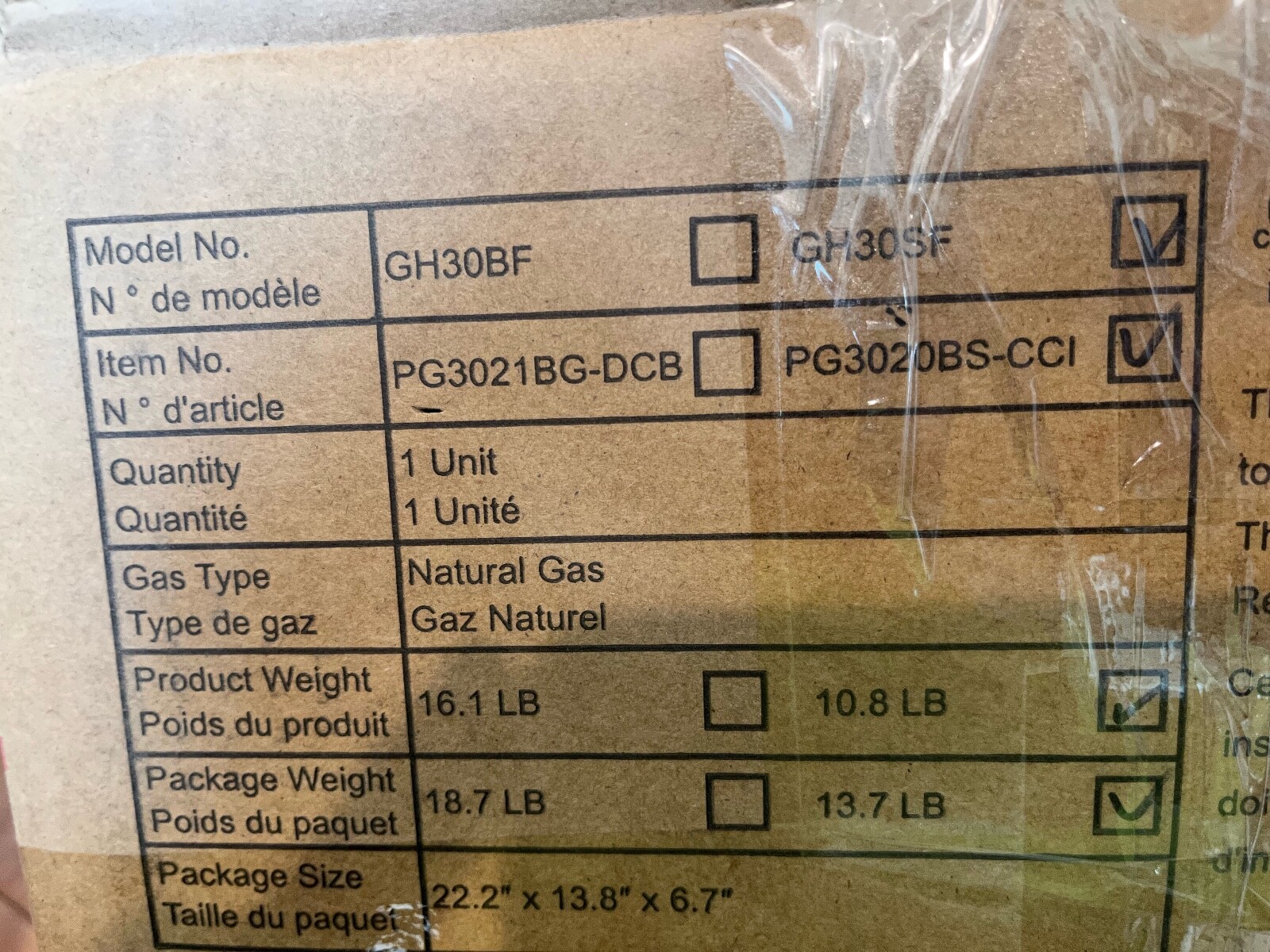 GASLAND GH30SF Builtin Stainless Steel 12'' Gas Cooktop Silver eBay