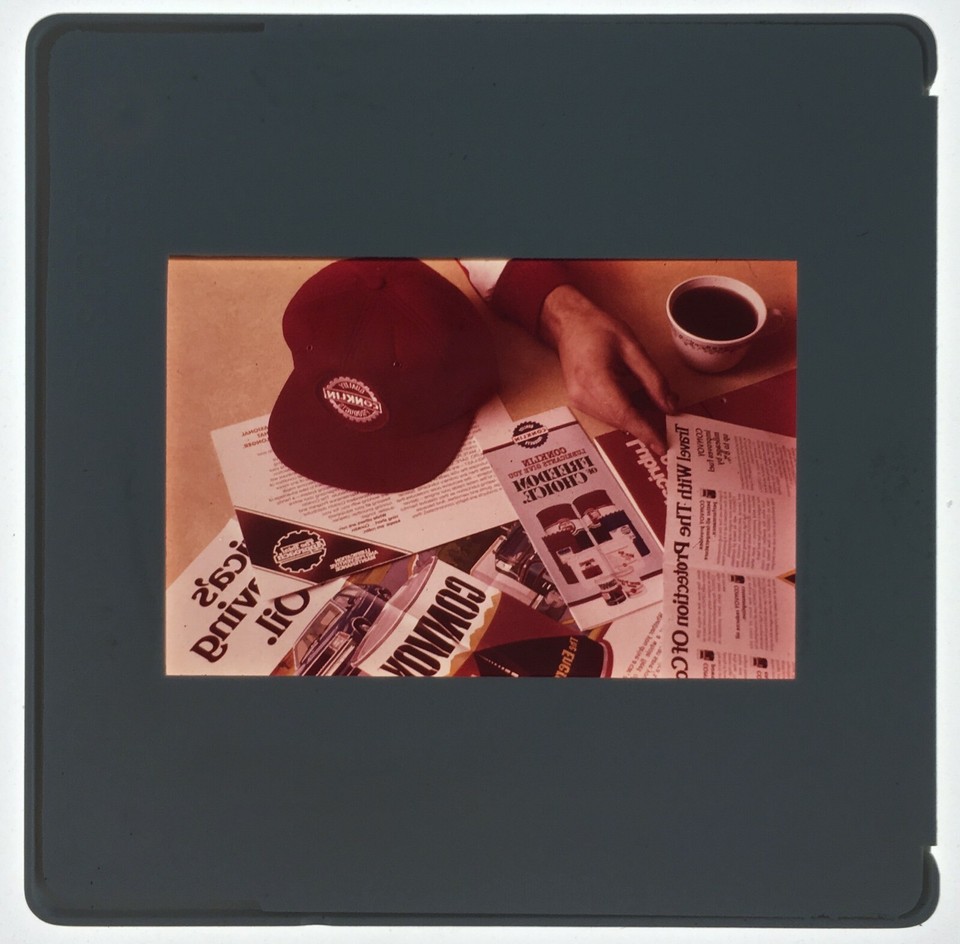 1981 Shakopee MN Conklin Co Promo 35mm Slide Sales Material Brochure