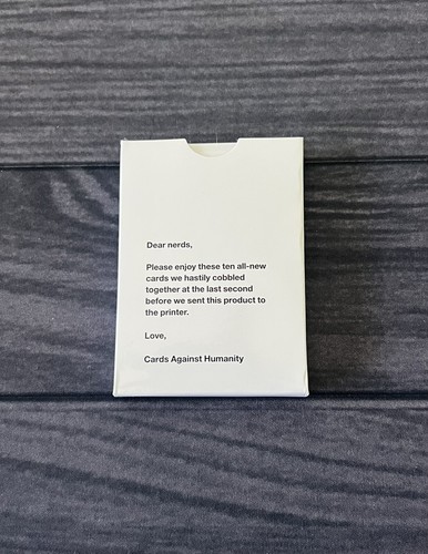 Cartas Contra la Humanidad - Mini Paquete de Expansión Bonus del Paquete Nerd Nuevo - Imagen 4 de 6