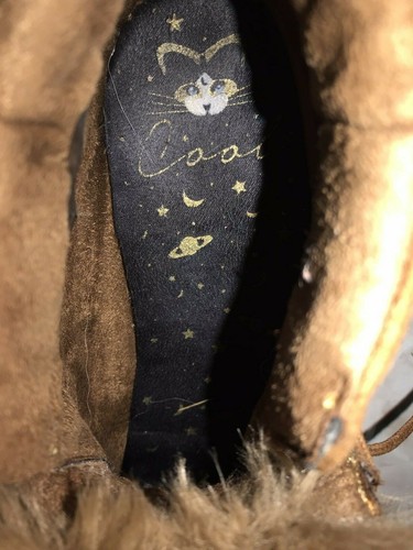 Botas al tobillo Coolway Oslo Marrón Bronceado Piel Imitada EE. UU. MUJER TALLA 7 con cordones - Imagen 8 de 9