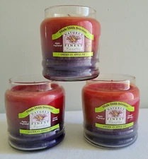 Scented Jar Candles Bulk 3-Pack 9oz Jars American Apple Pie Nature's Finest 378
