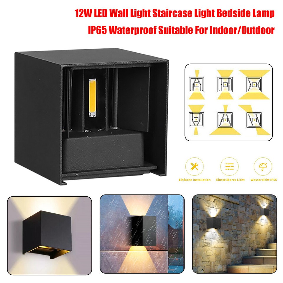 Modern LED Wall Lamp - Indoor & Outdoor Lighting Fixture, Best Seller! Shop Now from Outdoor Wall Lamps - price 14.32