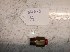 1168X6X6 Push to Connect Male Connector 3/8" Tube OD x 3/8" NPT