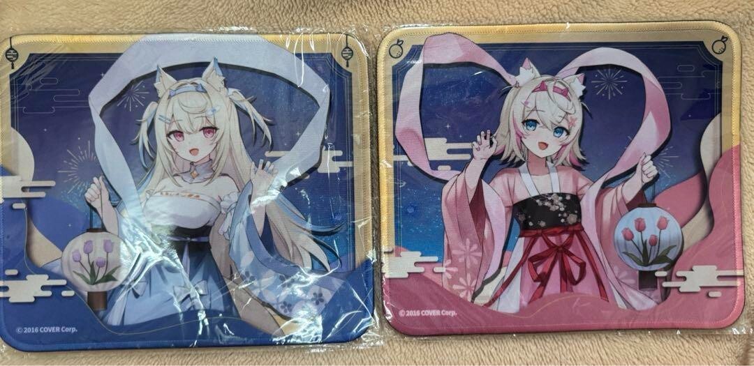 Hololive En Advent Mococo Fuwawa Abyssgard Mouse pad Taiwan Tainan