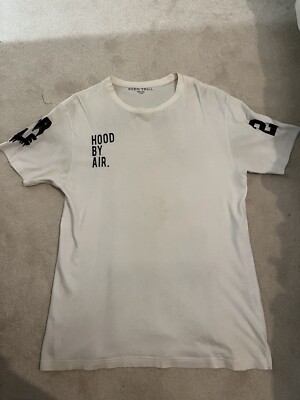 BEEN TRILL x HOOD BY AIR TEE White XL extra large t shirt hba | eBay