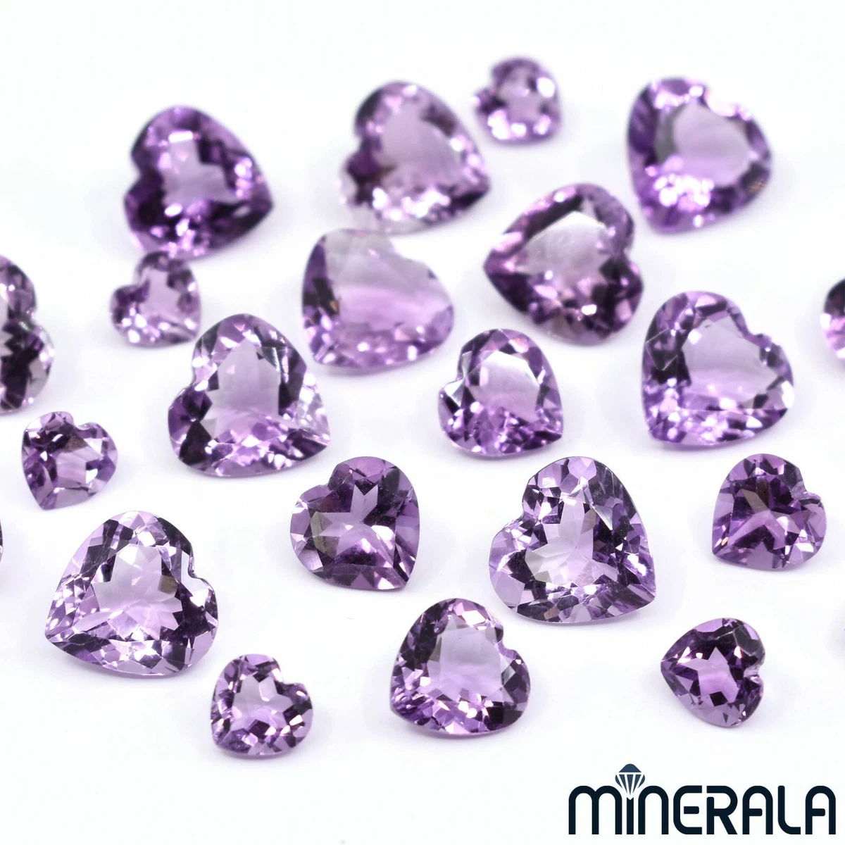 Pale purple gemstone sale