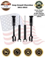 Premium Quality Front Strut & Rear Shock For jeep Grand Cherokee 2WD 2011-2015