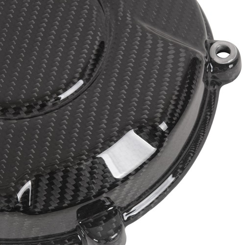 For Ducati Panigale V4 2018-2021 100% Carbon Fiber Engine Clutch Cover - Gloss - Picture 13 of 13