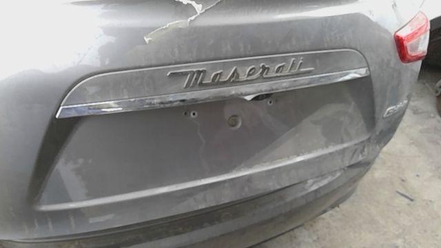17 MASERATI GHIBLI Trunk/decklid/hatch/tailgate GRAY GRI POWER LIFT