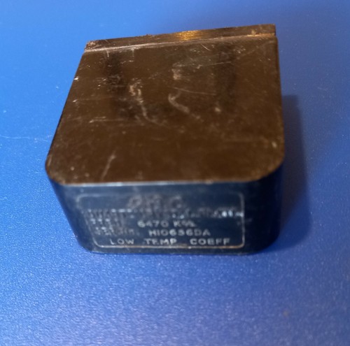 Vintage General Electric Co. Quartz Crystal Oscylator Częstotliwość: 6470KC - Zdjęcie 3 z 3
