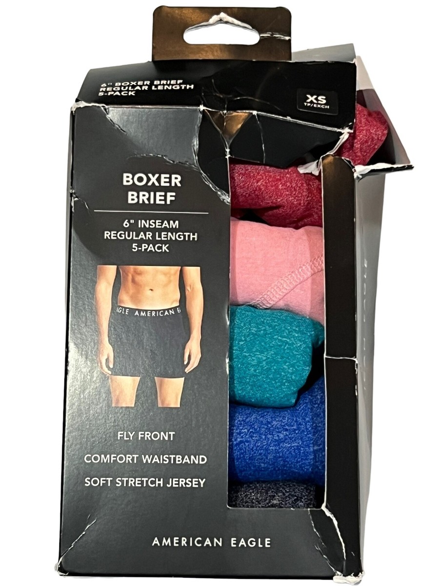 NWT AMERICAN EAGLE 5-Pack Boxer Briefs 6