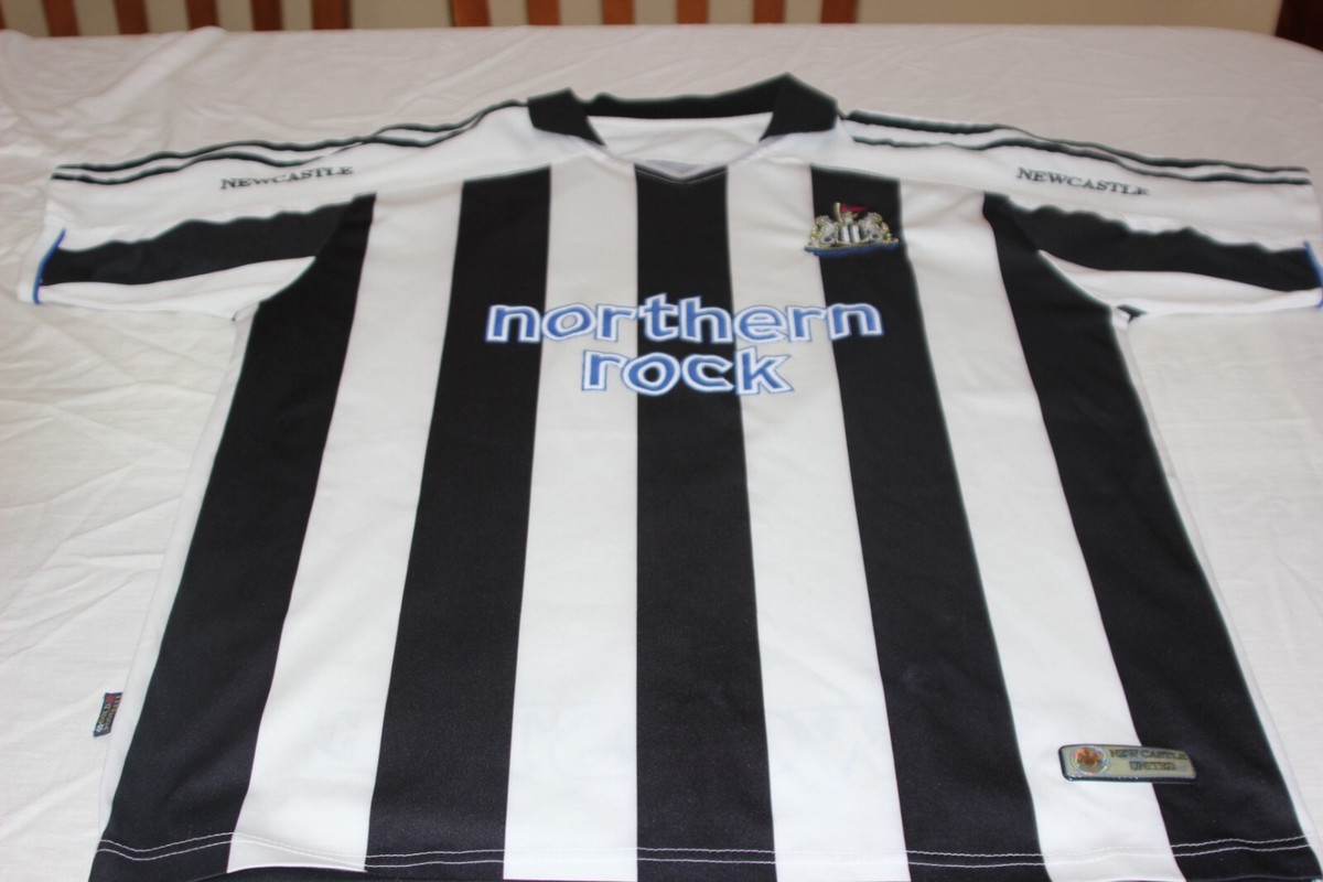Vintage Newcastle United T-Shirt Size L Northern Rock