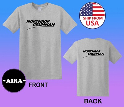 Northrop Grumman Aerospace Men's Grey Size S-5XL