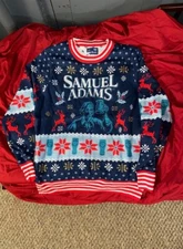 Samuel Adams Christmas Sweater extra Large