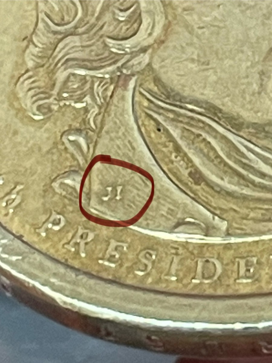 Near Perfect - James Madison 4th President (1809-1817) D mint mark