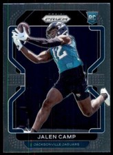 2021 Panini Prizm Football #410 Jalen Camp Rookie
