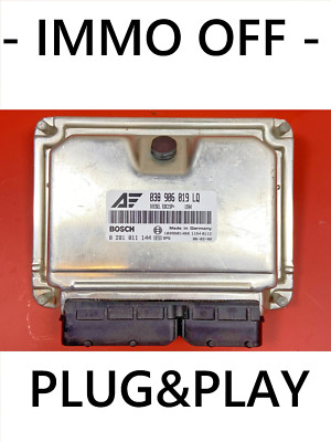 IMMO OFF/Plug&Play SHARAN / ALHAMBRA 1.9 TDI 0281011144 - 038906019LQ-FAST COURI