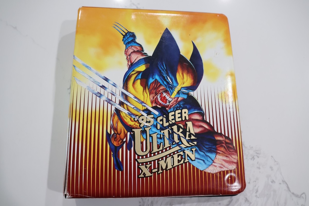 1995 Fleer Ultra Marvel X-Men BINDER Complete Base Chase Insert