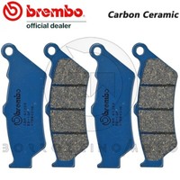 4 BremsbelÄGe Vorne Brembo Kohlenstoff Ceramic Blau Ktm Adventure S 950 2005