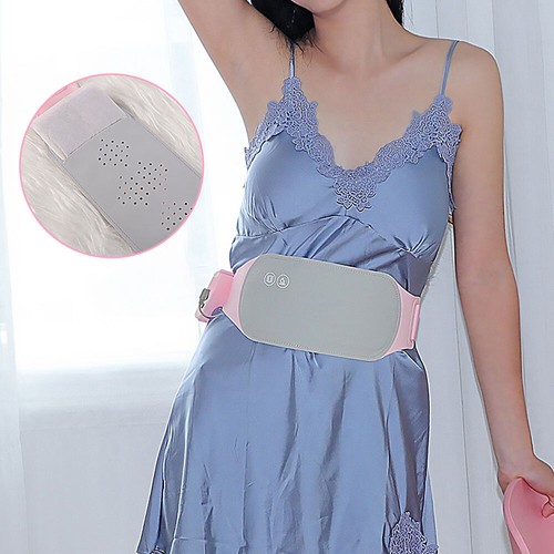 USB Electric Heating Menstrual Heat Pad Belt For Period Pain Relief Cramps OY - Picture 7 of 11