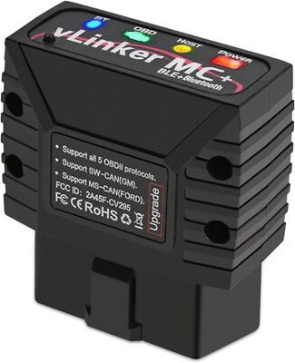 Vgate vLinker MC Bluetooth 4.0 OBD2 Diagnosescanner für iPhone & Android WINDOWS