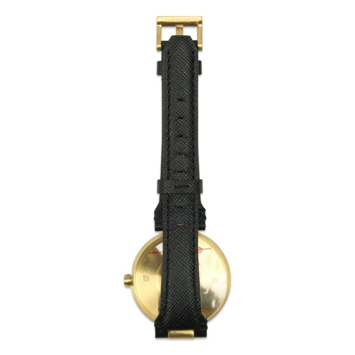 Nixon Cold Blooded The Chameleon Gold  Black Textured Dial Bracelet Watch WORKS Nixon Bullet Chronograph Gold Watch With Black Face, 42mm  main image 3
