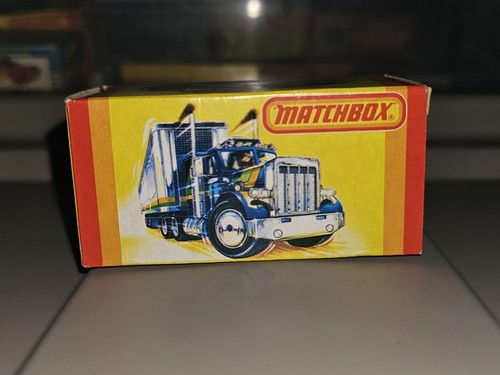 Matchbox Superfast #43 Black Peterbuilt Conventional - Picture 9 of 14