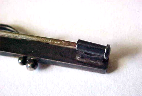 Early Georg Jensen Denmark Sterling Silver Bar Pin # 234A - Picture 5 of 5