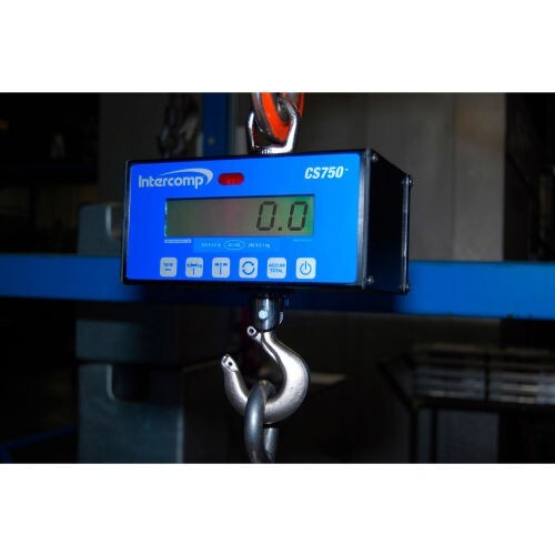 NEW! Intercomp 184254 CS750 NTEP Medium-Duty Hanging Scale, 500 lb x .2 ...