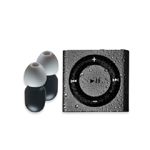 Schwimmen Ipod Shuffle MP3 Player & Stöpsel 100% Wasserdicht Obere Paket - Bild 4 von 59