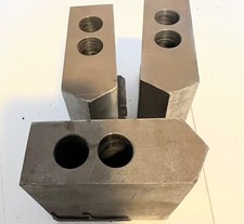 Daco Soft Steel Lathe Chuck Jaw: Serrated D8 SEH-10P MILW 1.5”x4”x4”