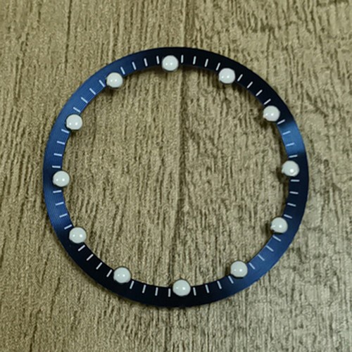 28.5MM Watch Bezel Skeleton Ring Single Nail / 12 Nail Bezel for Japan NH70 - Picture 23 of 32
