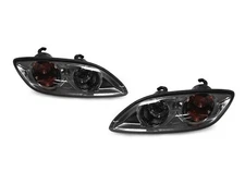 JDM Black Housing Smoke Lens Bumper Signal Lights For 1999-2002 Mazda RX-7 FD3S
