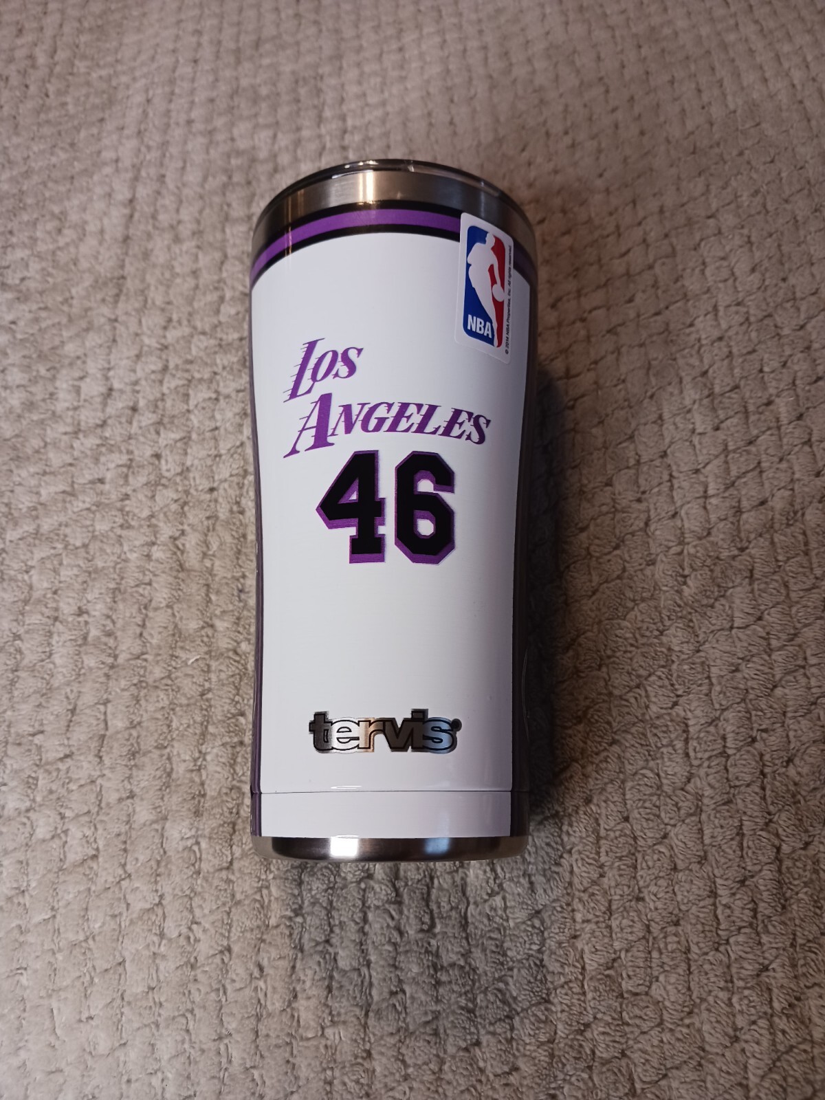 Tervis Tumbler 20 oz NBA LA Lakers Basketball Stainless Steel City Edition