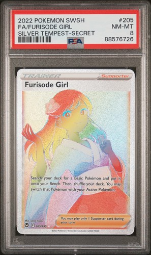 Furisode Girl graded PSA 8 for sale on eBay