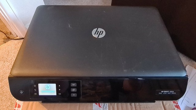 how to connect hp 4500 printer to computer
