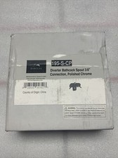 Barclay Diverter Bathcock Spout 3/8" Connection In Polished Chrome