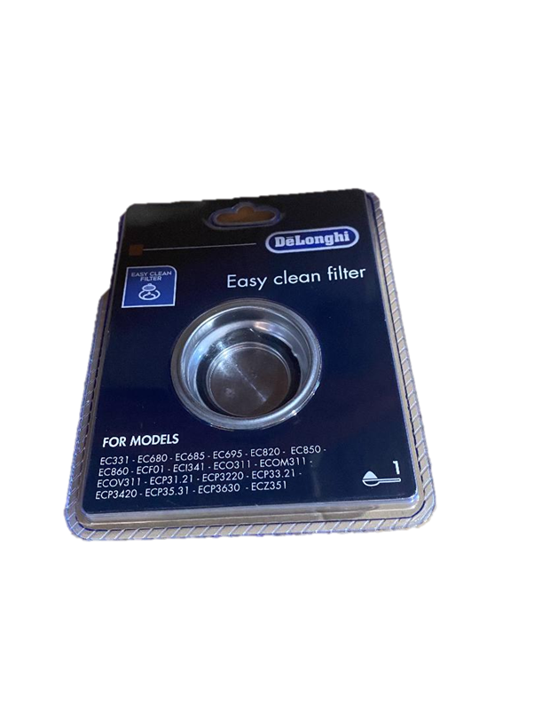 Filtro Caff&egrave; 1 Tazza Per DeLonghi Dedica - Acciaio Inox 5513280991