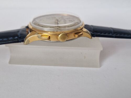 Orologio Charles Nicolet Cronografo Meccanico Landeron 39- Anni 1940-1950 - Foto 6 di 11