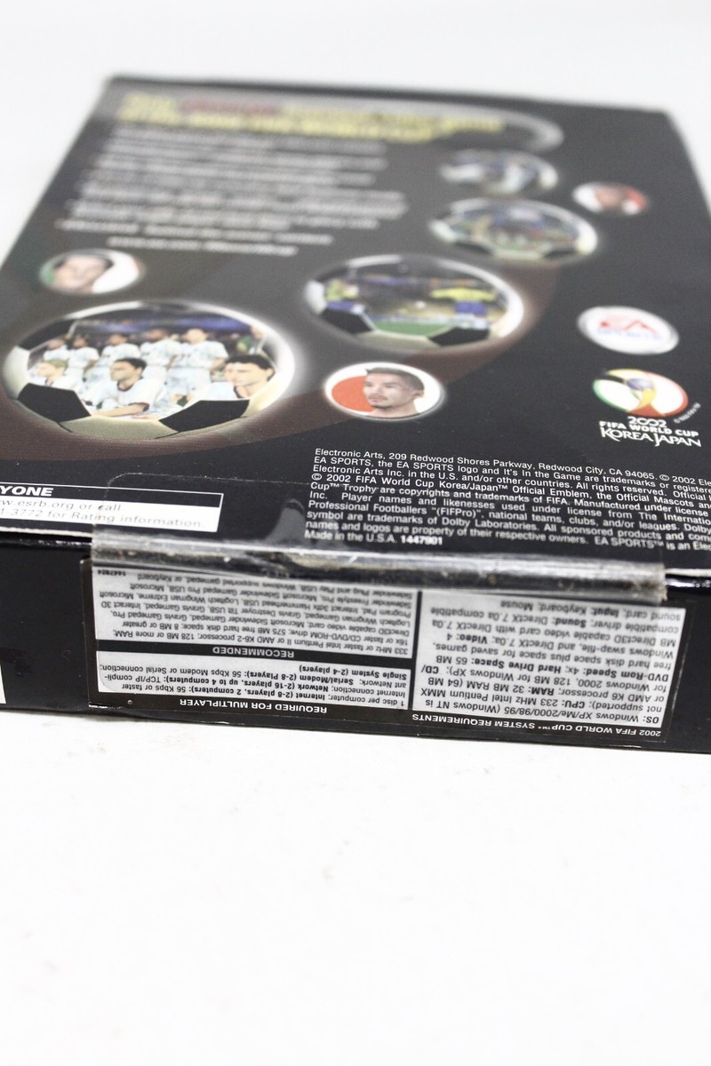 Fifa World Cup 2002 - PC CD-Rom - New Sealed - See desc. | eBay