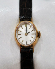 TISSOT Carica Manuale NUOVO anno 1970, oro massiccio, NOS, full set, d'epoca