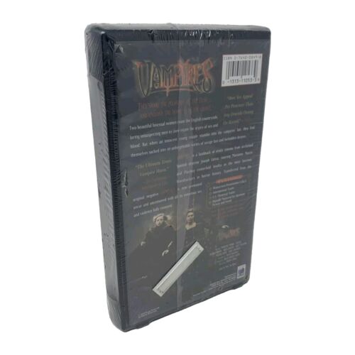 Vampyres VHS - Sealed - Collector's Edition - Vintage - Anulka Marianne Morris - Imagen 3 de 5
