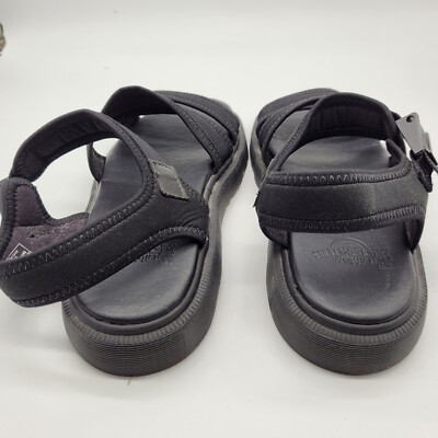 Dr Martens Effra Black Two Strap Open Toe Sandals Shoes Mens 