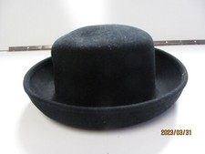 Womens THE SCALA COLLECTION 100 WOOL FELT HAT BLACK