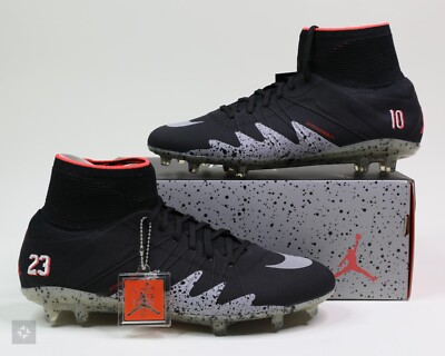 Nike Jordan Hypervenom Phantom II NJR FG Neymar Soccer Cleats Men's Size 10.5