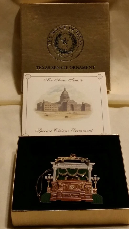 Ornamento de la Cámara del Senado de Texas Foto 4 de 4