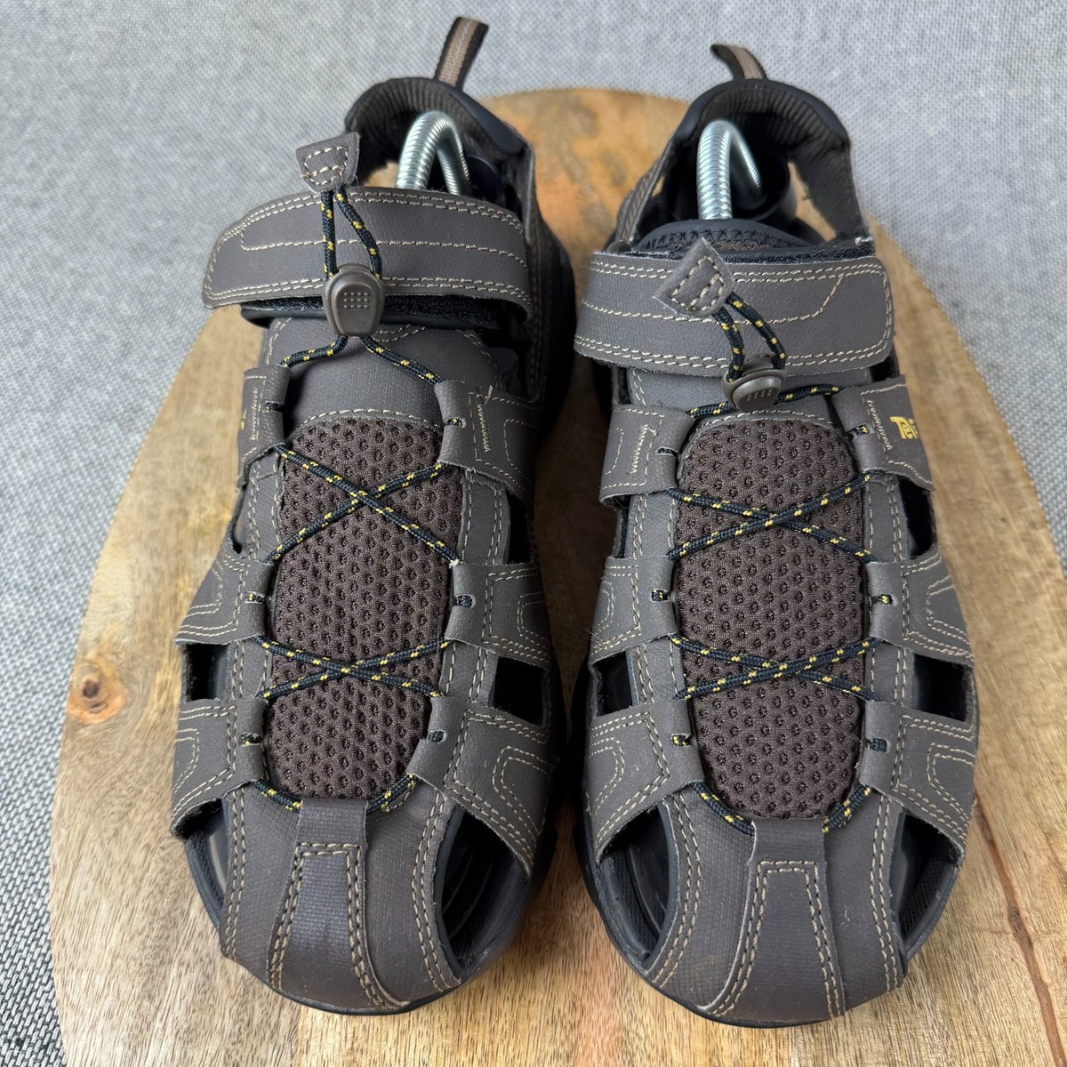TEVA Forebay River Sandals Mens 8 Brown Hiking Water 